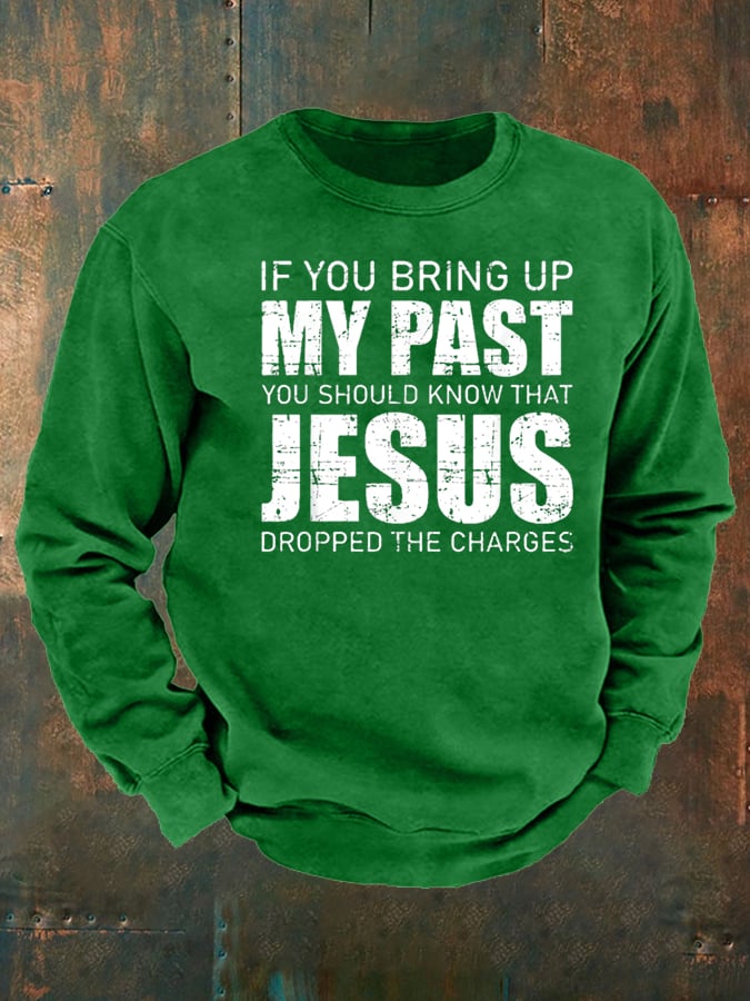 🔥Buy 3 Get 15% Off🔥Men's My Walk with God Sweatshirt