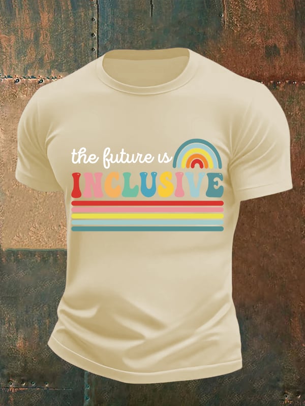 Men's The Future Is an Inclusive Print T-Shirt