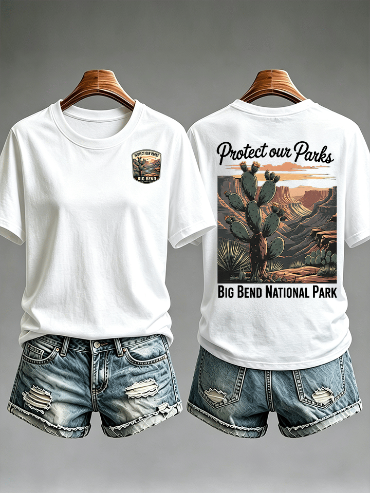 Women's Protect our Parks - Big Bend National Park T-Shirt