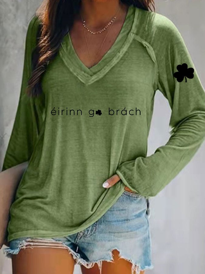 Women’s Erin Forever Printed V-Neck T-Shirt