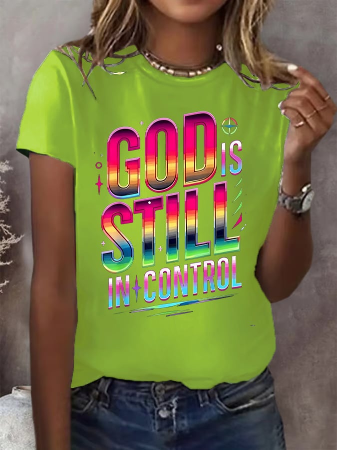 Women's Floral Christian T-shirt