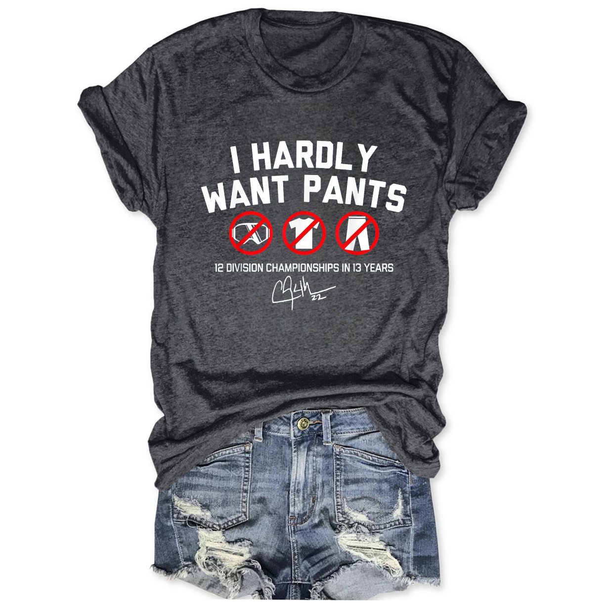 I Hardly Wait Pants Dodgers Tee