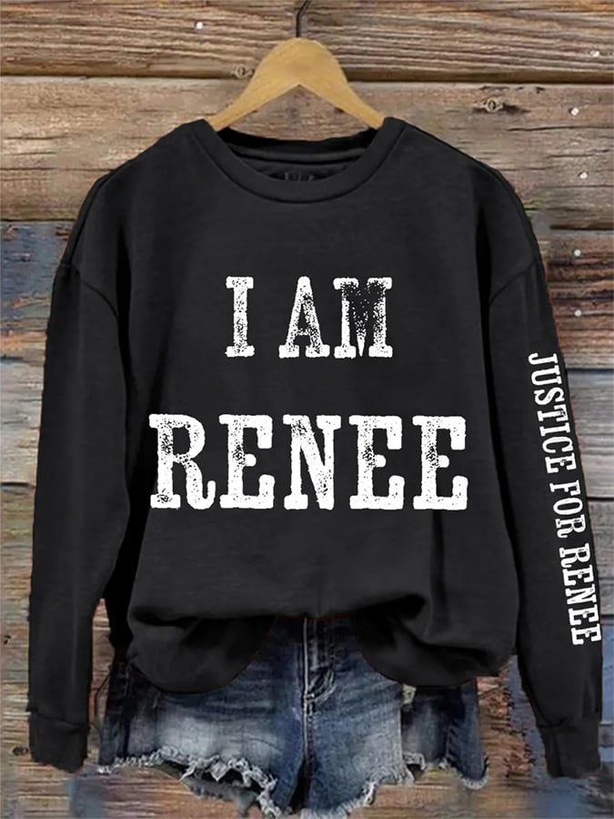 Women's Justice For Renee Nicole Good Sweatshirt