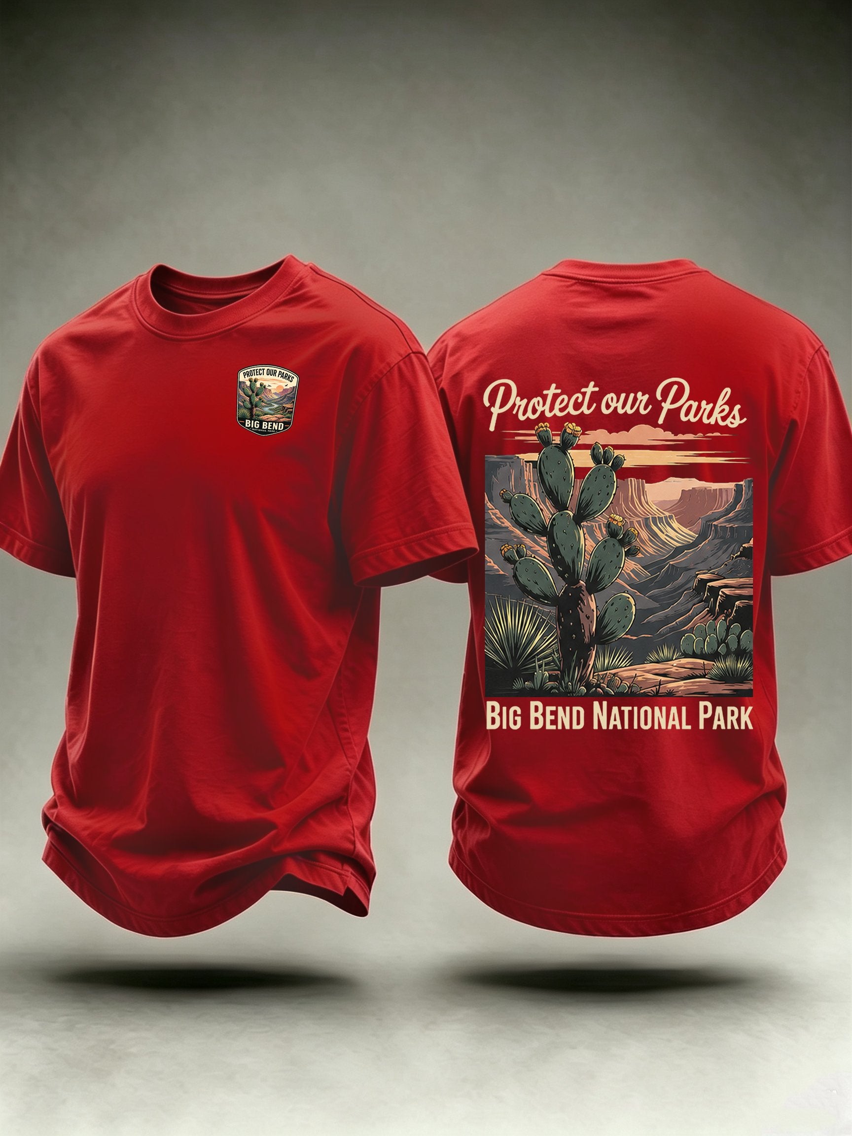 Men's Protect our Parks - Big Bend National Park T-Shirt