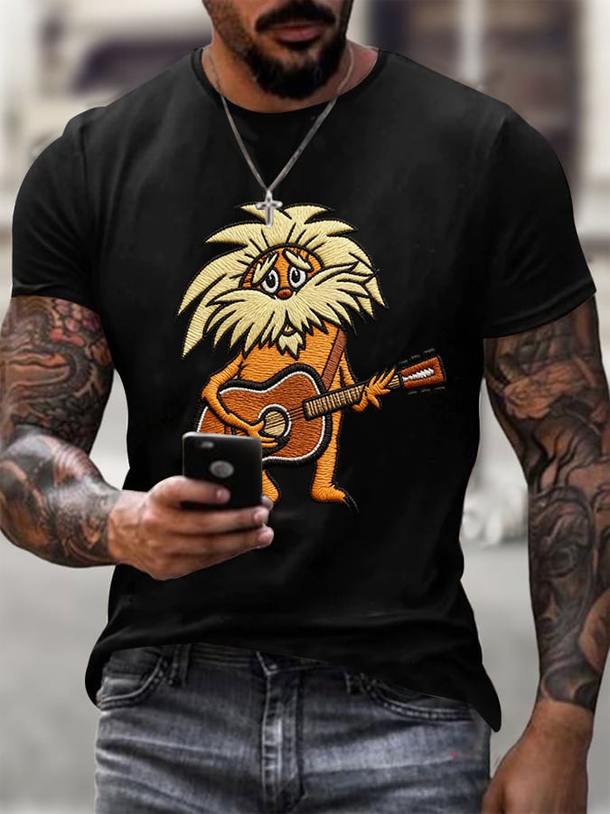 🔥Buy 3 Get 15% Off Men's Vintage Rock Tribute Printed Casual T-shirt