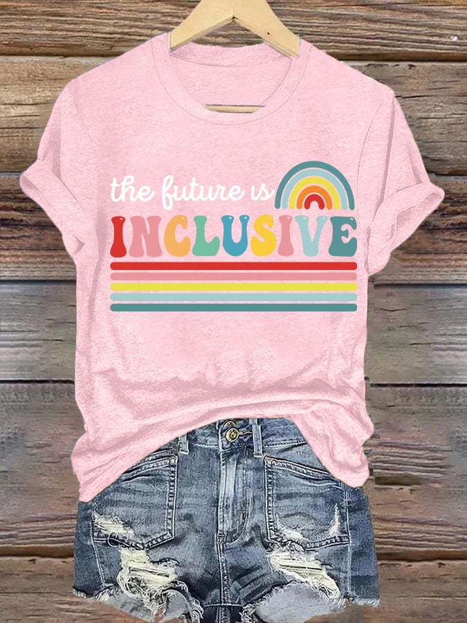 Women's The Future Is an Inclusive Print T-Shirt