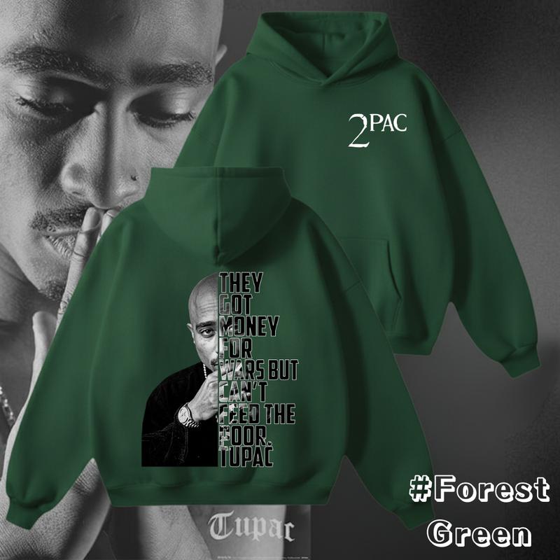 Unisex 2Pac Rapper Hoodie