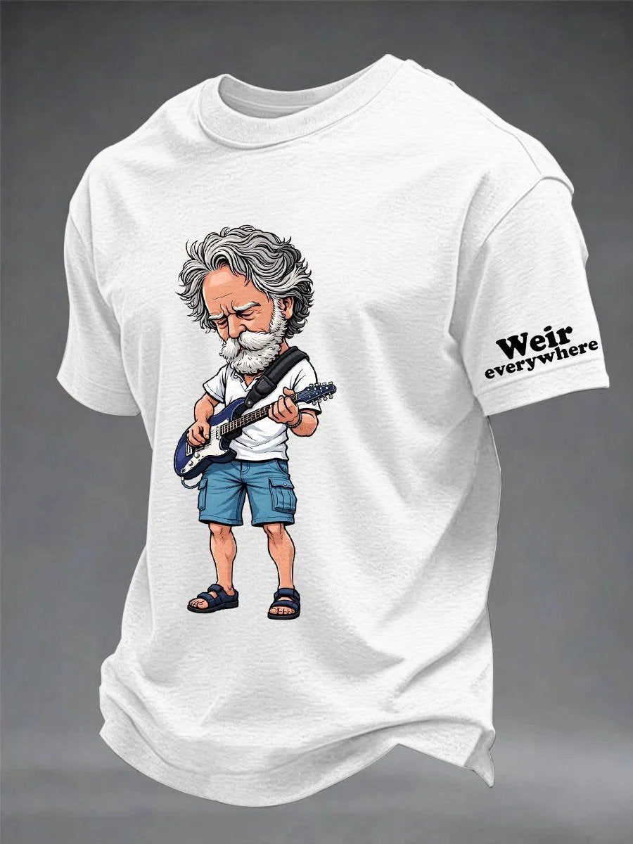 🔥Buy 3 Get 15% Off Men's Vintage Rock Tribute Printed Casual T-shirt