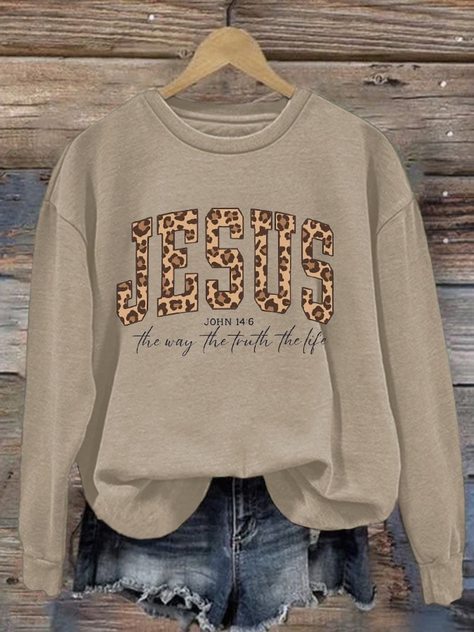 Women'S The Way The Truth The Life Sweatshirt