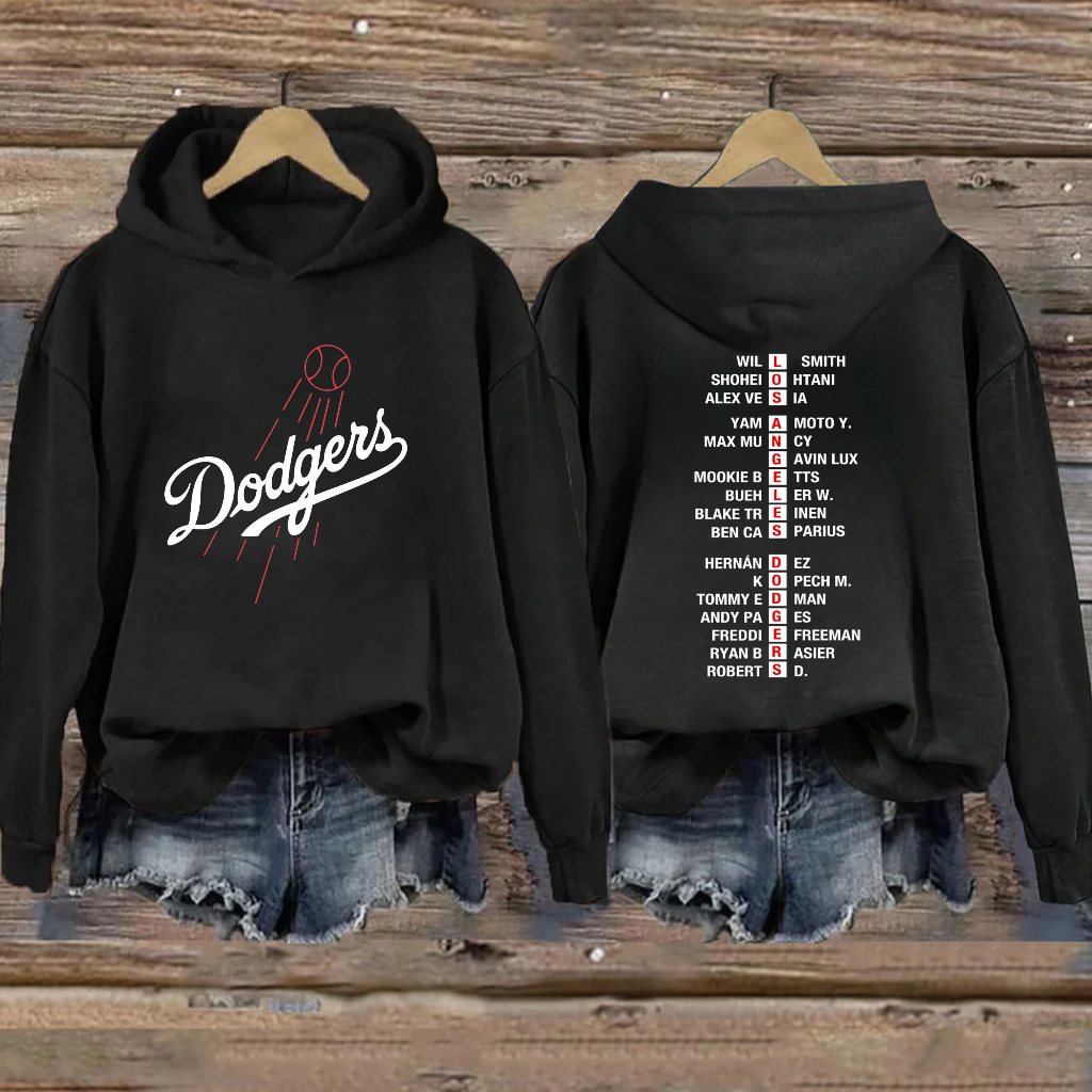 Dodger Baseball Hoodie