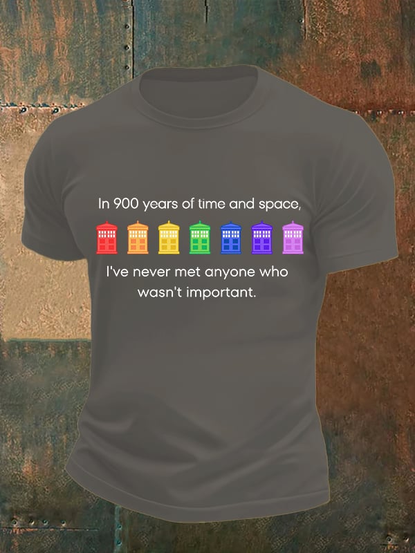 Men's Pride Rainbow Police Box , LGBT Pride Month T-shirt