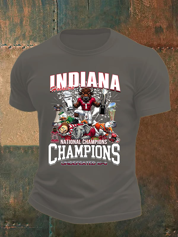 Men's Football Print T-Shirt