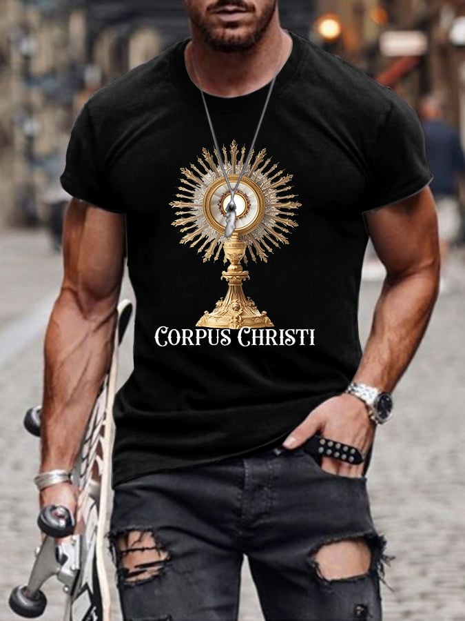 🔥Buy 3 Get 15% Off🔥Men'S Religious Catholic Communion T-shirt