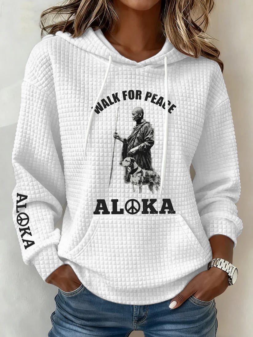 Women's Walk For Peace Art Print Sweatshirt