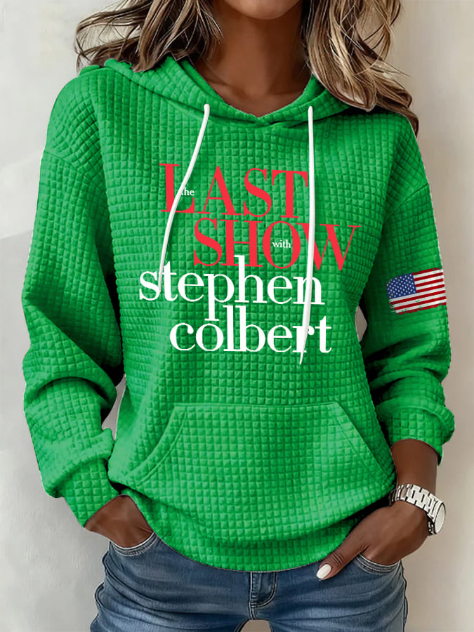 Retro Last Show Print Hoodie