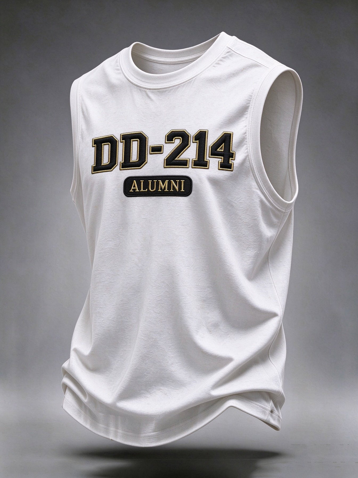 Men's Veteran DD-214 Print Casual Tank Top