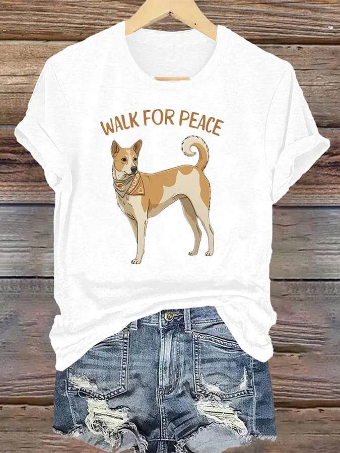 Women'S Walk for Peace Art Print T-Shirt