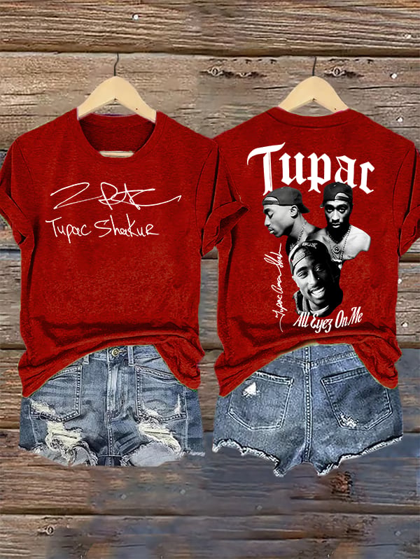 Women's Character Signature Print T-shirt