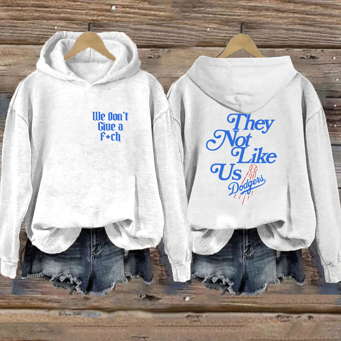 Dodger Baseball Hoodie