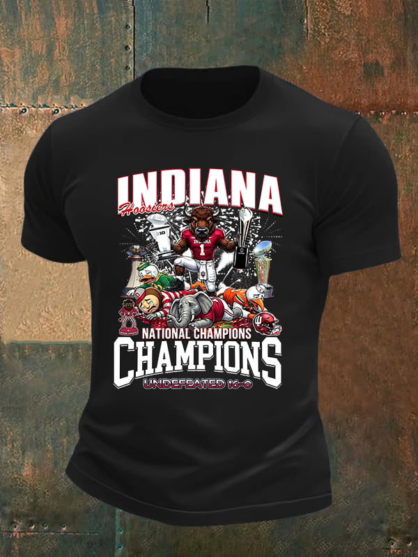 Men's Football Print T-Shirt