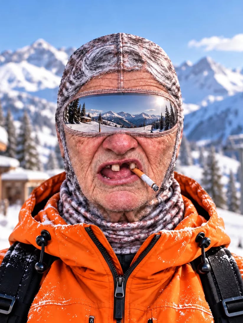Funny And Wacky Full-Face Balaclava Hood