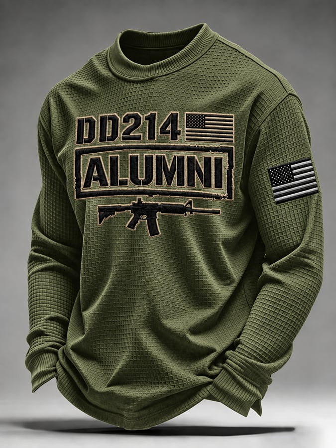 Men's Print Long-Sleeve T-Shirt