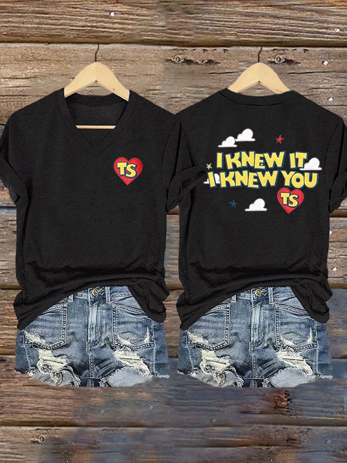 Women's Casual Print Short-Sleeve T-Shirt