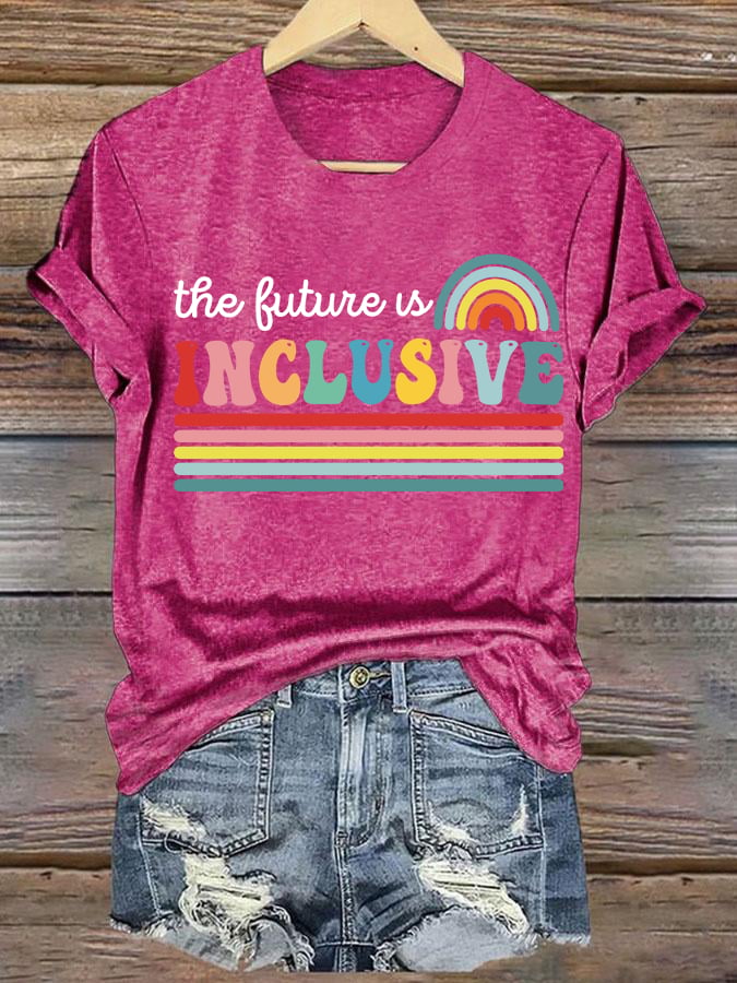 Women's The Future Is an Inclusive Print T-Shirt