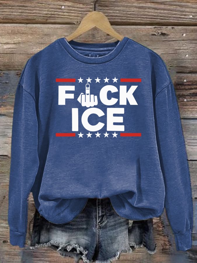 Women's ICE Print Sweater