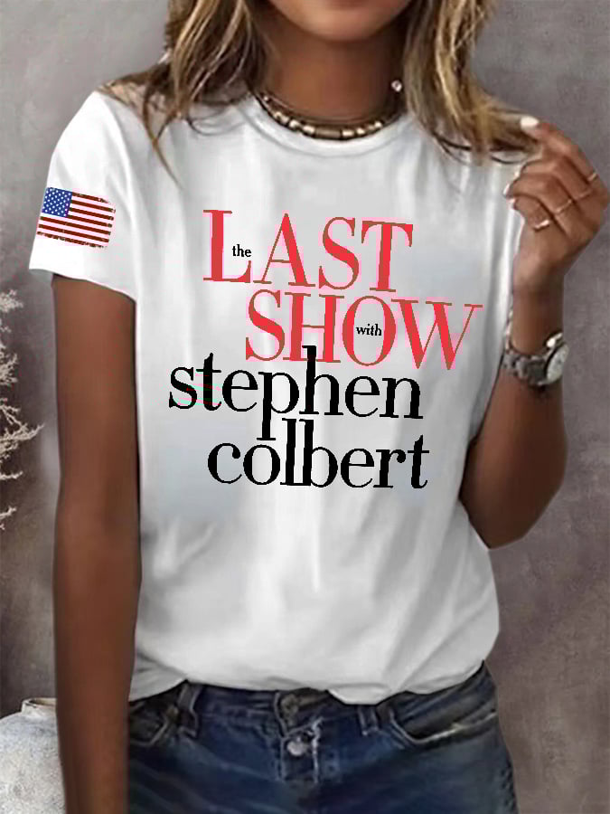 🔥Buy 3 Get 15% Off Retro Last Show Print T-Shirt