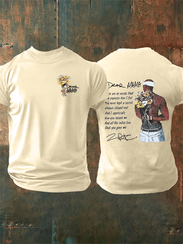 Men's DEAR MAMA Printed T-Shirt