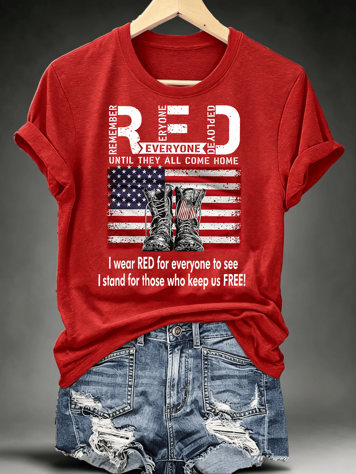 Women's Red Friday Veterans Shirt