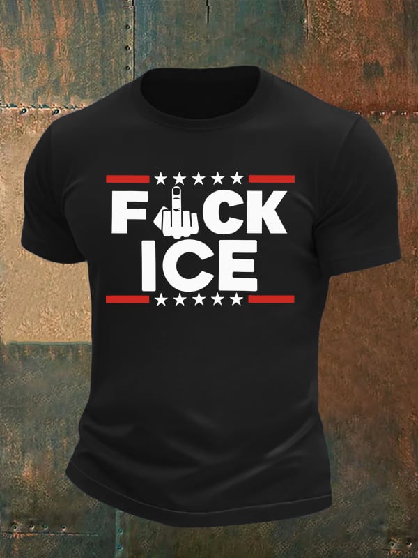Men's ICE Print T-Shirt