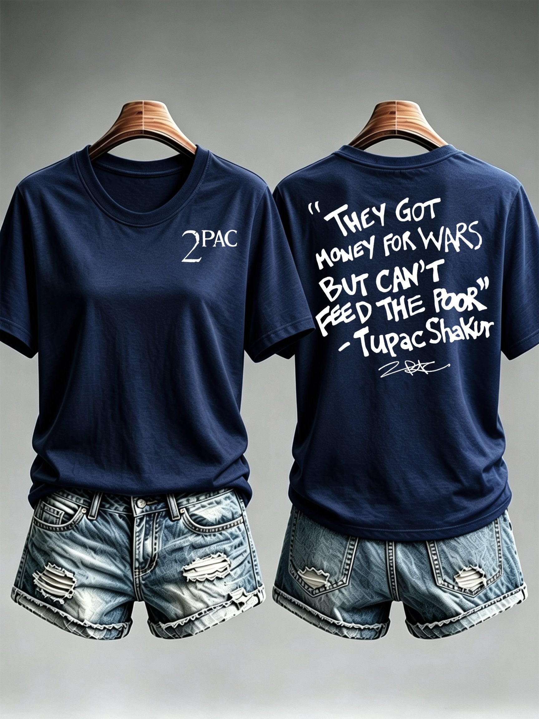 Women's They Got Money For Wars But Can't Feed The Poor Tee