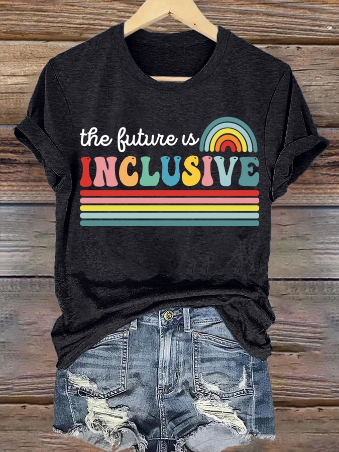 Women's The Future Is an Inclusive Print T-Shirt