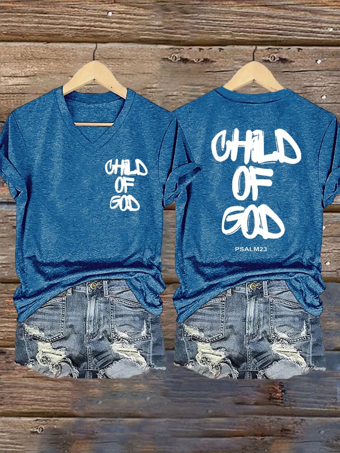 Women's Child Of God Print T-Shirt
