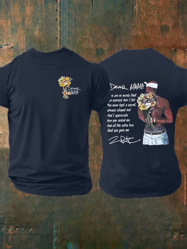 Men's DEAR MAMA Printed T-Shirt