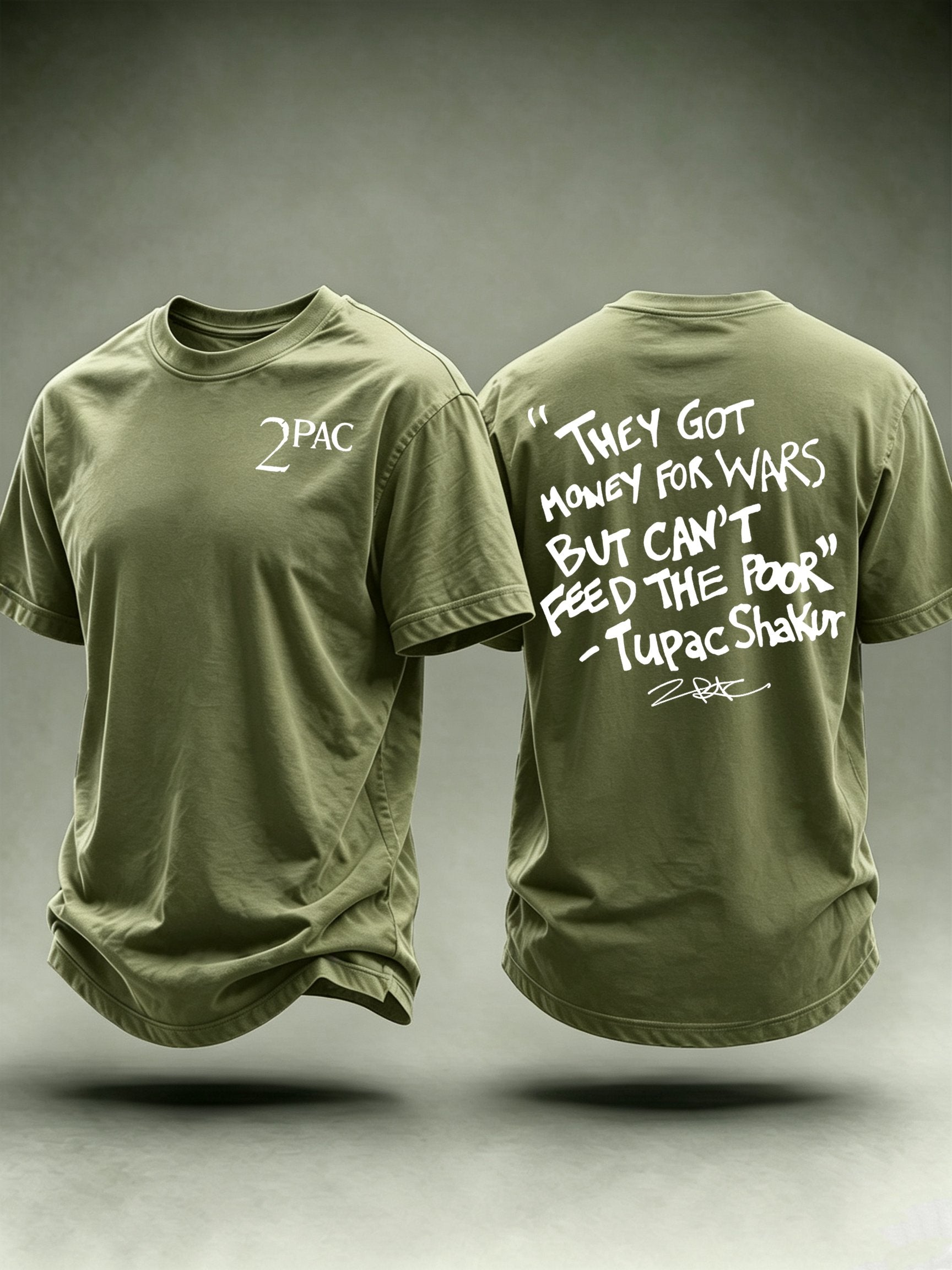 Men's They Got Money For Wars But Can't Feed The Poor Tee