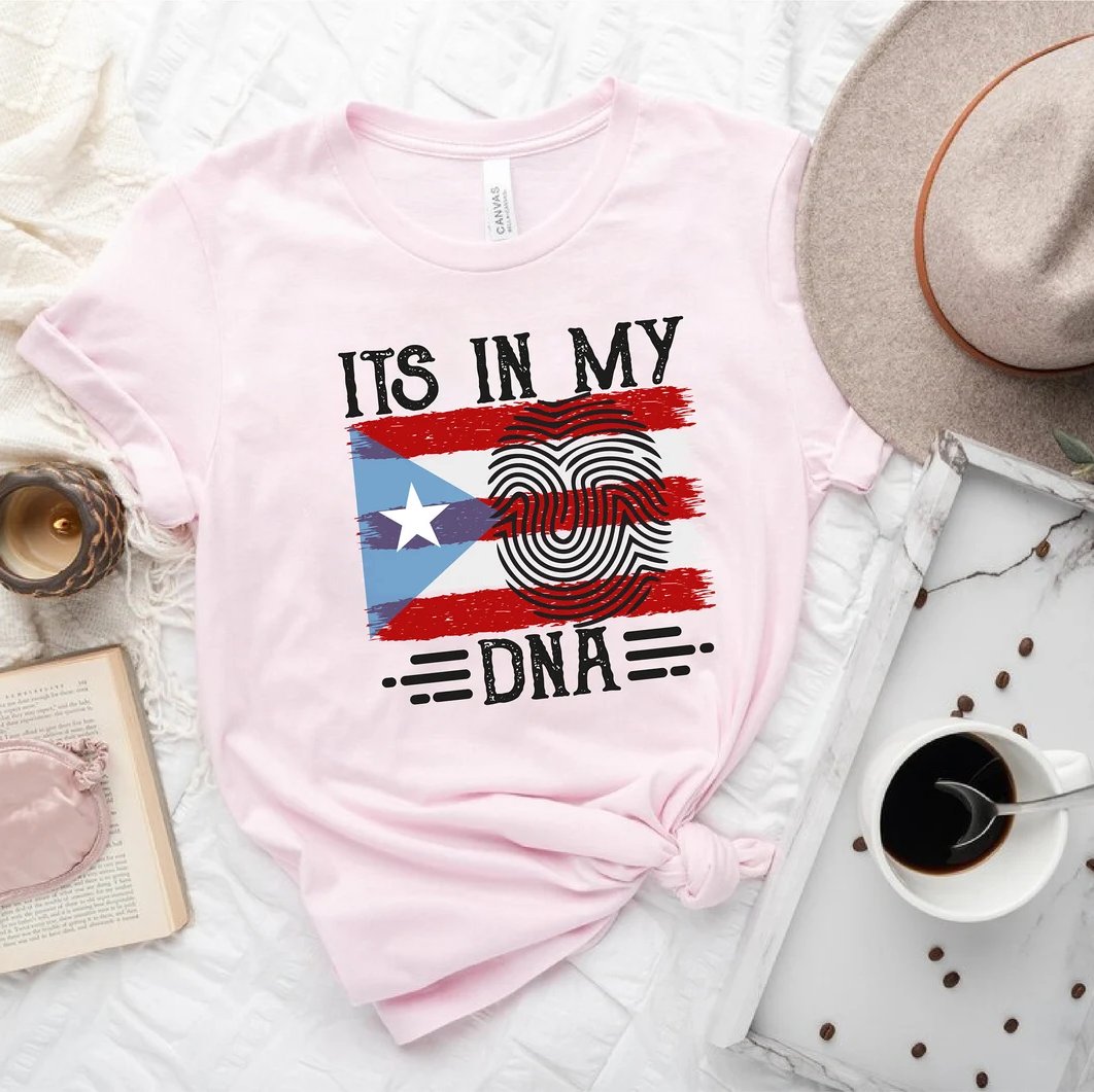 It's In My DNA Puerto Rico Pride Shirt