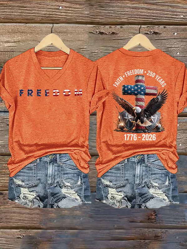 Women's American 250th Print T-Shirt