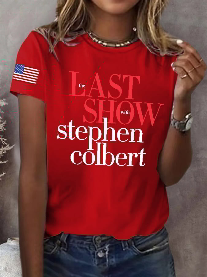 🔥Buy 3 Get 15% Off Retro Last Show Print T-Shirt