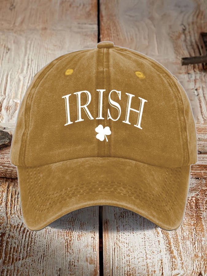 St. Patrick's Day Lucky Shamrock Baseball Cap