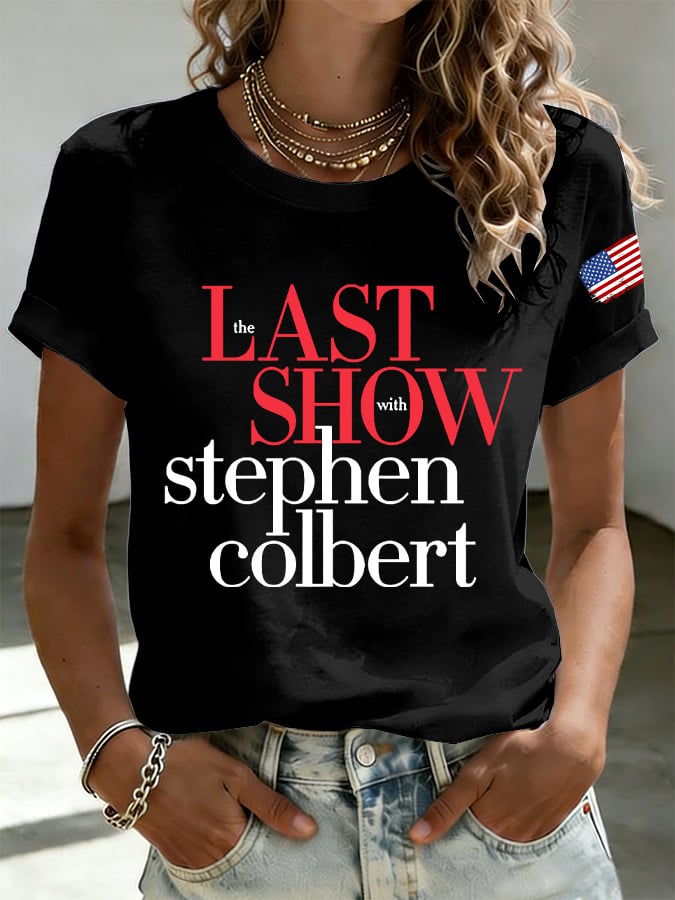🔥Buy 3 Get 15% Off Retro Last Show Print T-Shirt