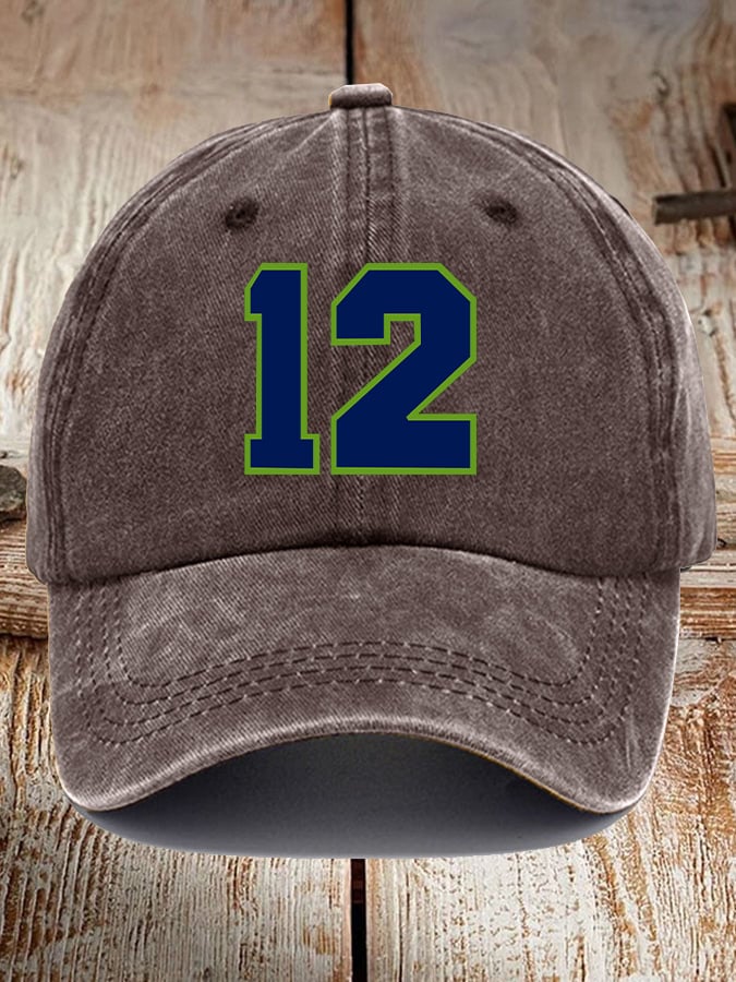 Unisex Rugby Print Hat