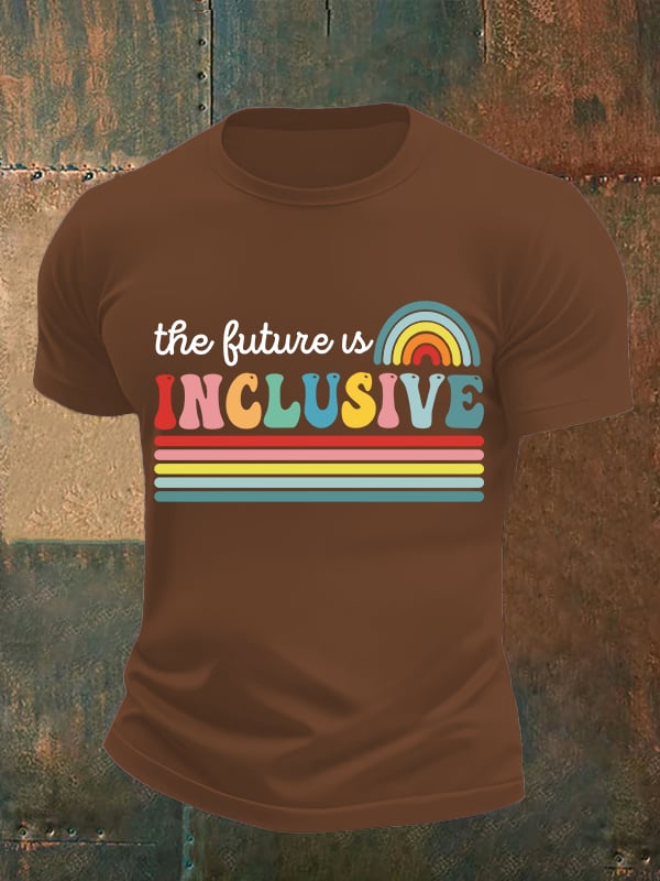 Men's The Future Is an Inclusive Print T-Shirt
