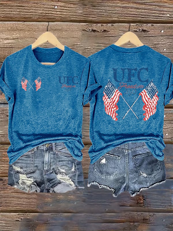 Women's Freedom 250 Flags T-Shirt
