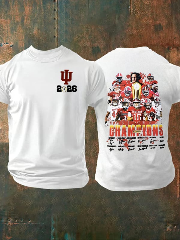 Men's Football Print T-Shirt