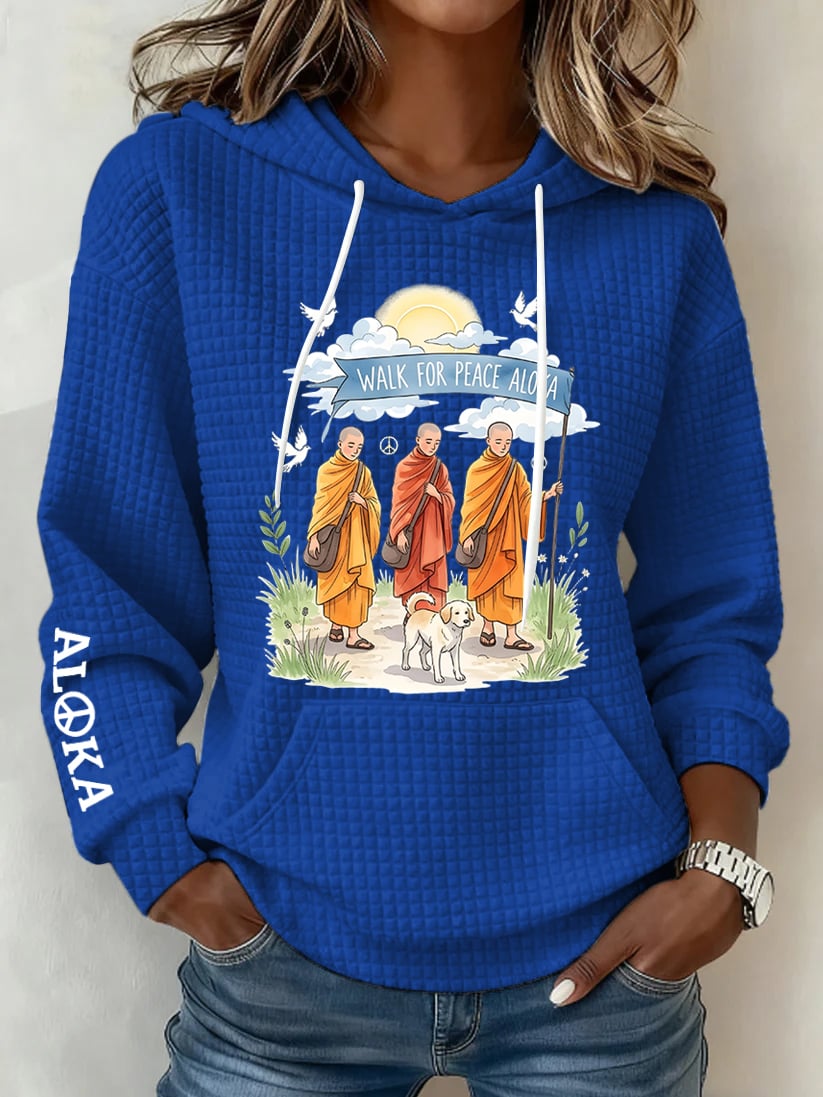 Women's Walk For Peace Art Print Sweatshirt