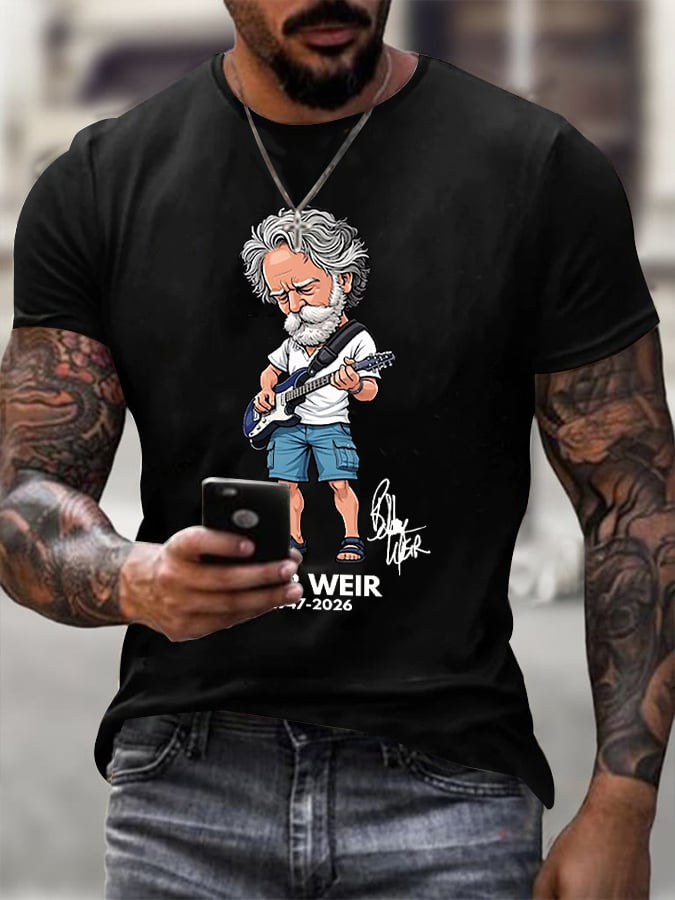 🔥Buy 3 Get 15% Off Men's Print Casual Printed T-shirt