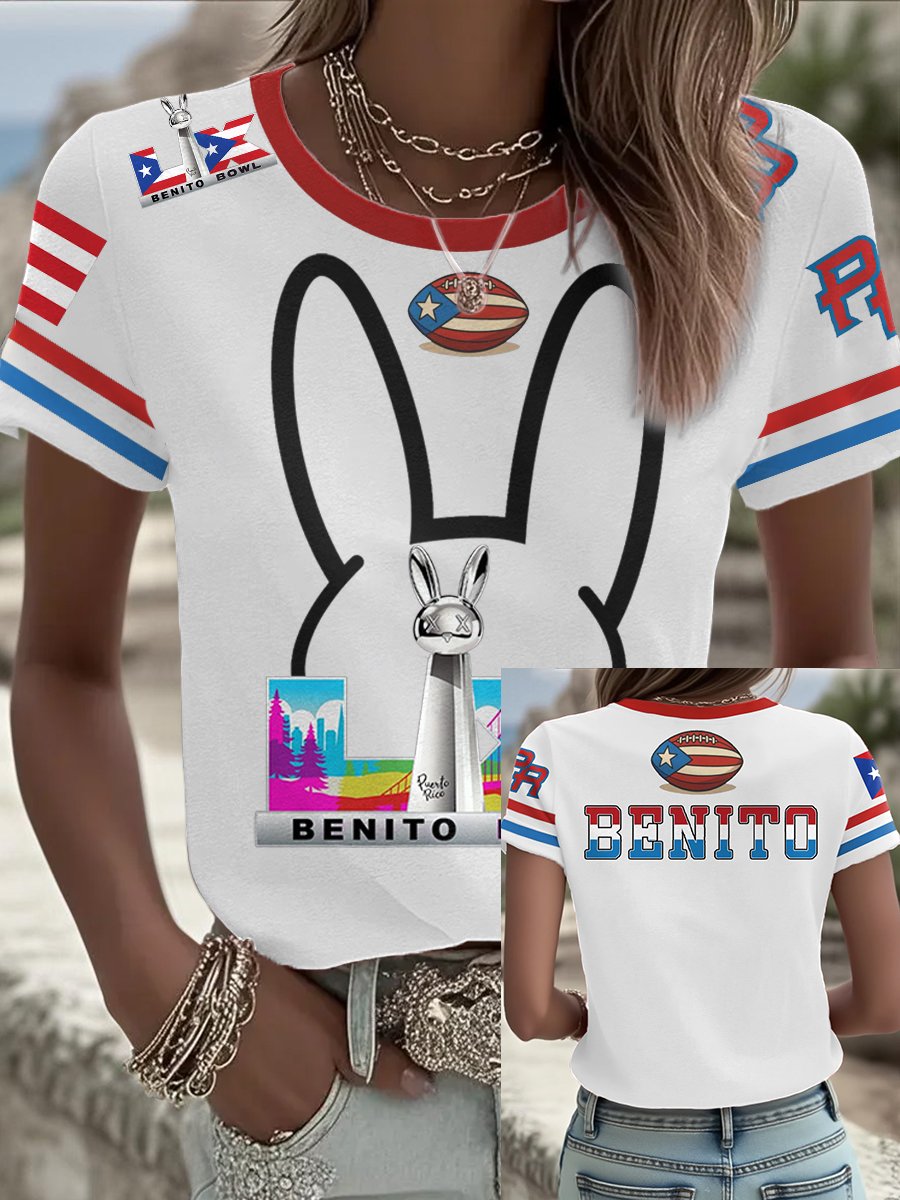 Women's Puerto Rico Print Shirt